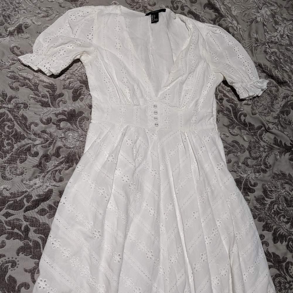 Eyelet dress